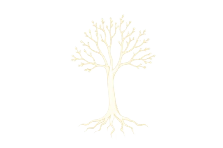 Tree with deep roots